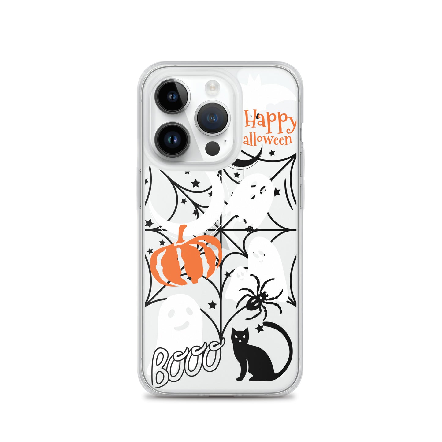 Halloween Clear iPhone case