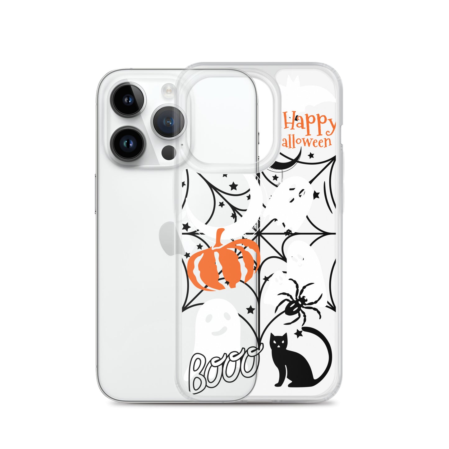 Halloween Clear iPhone case