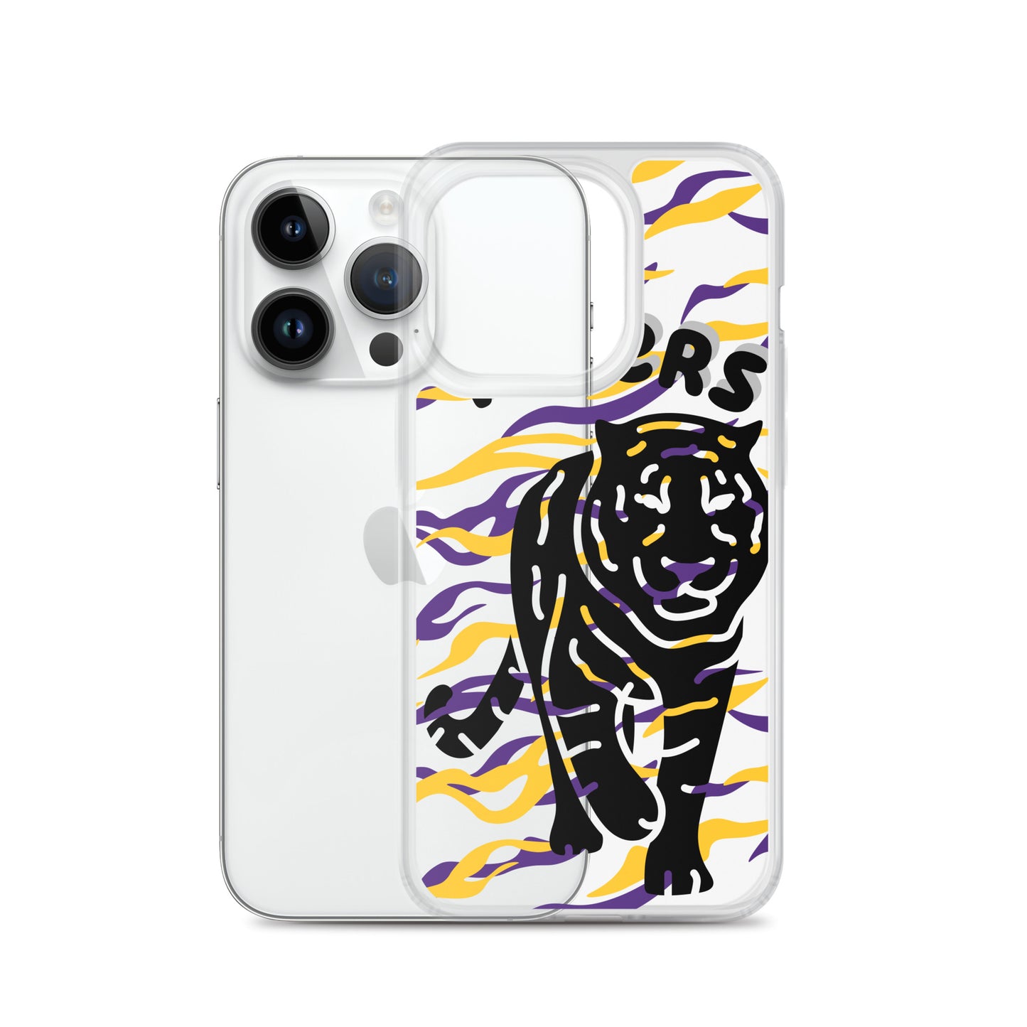 Tigers Clear iPhone Case