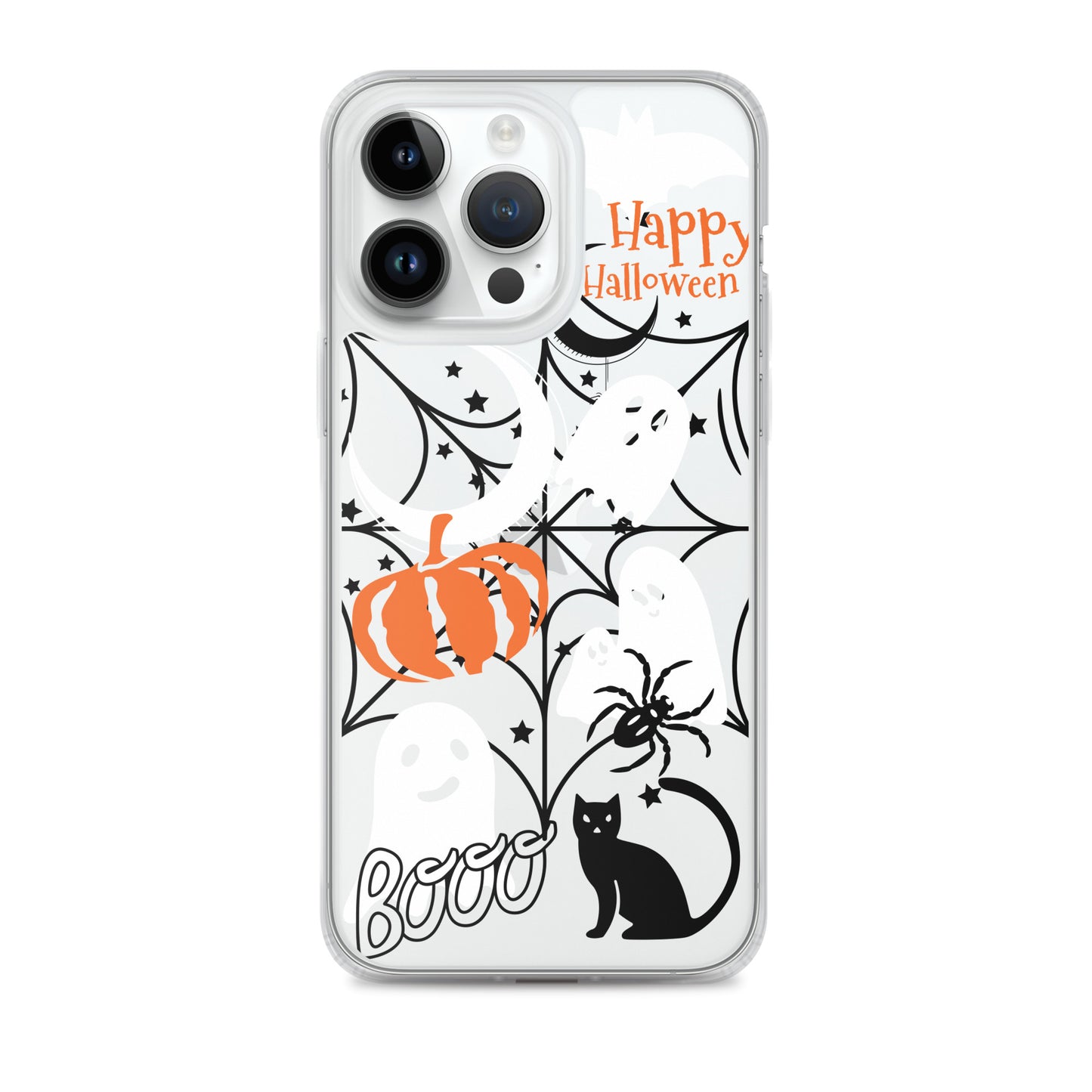 Halloween Clear iPhone case