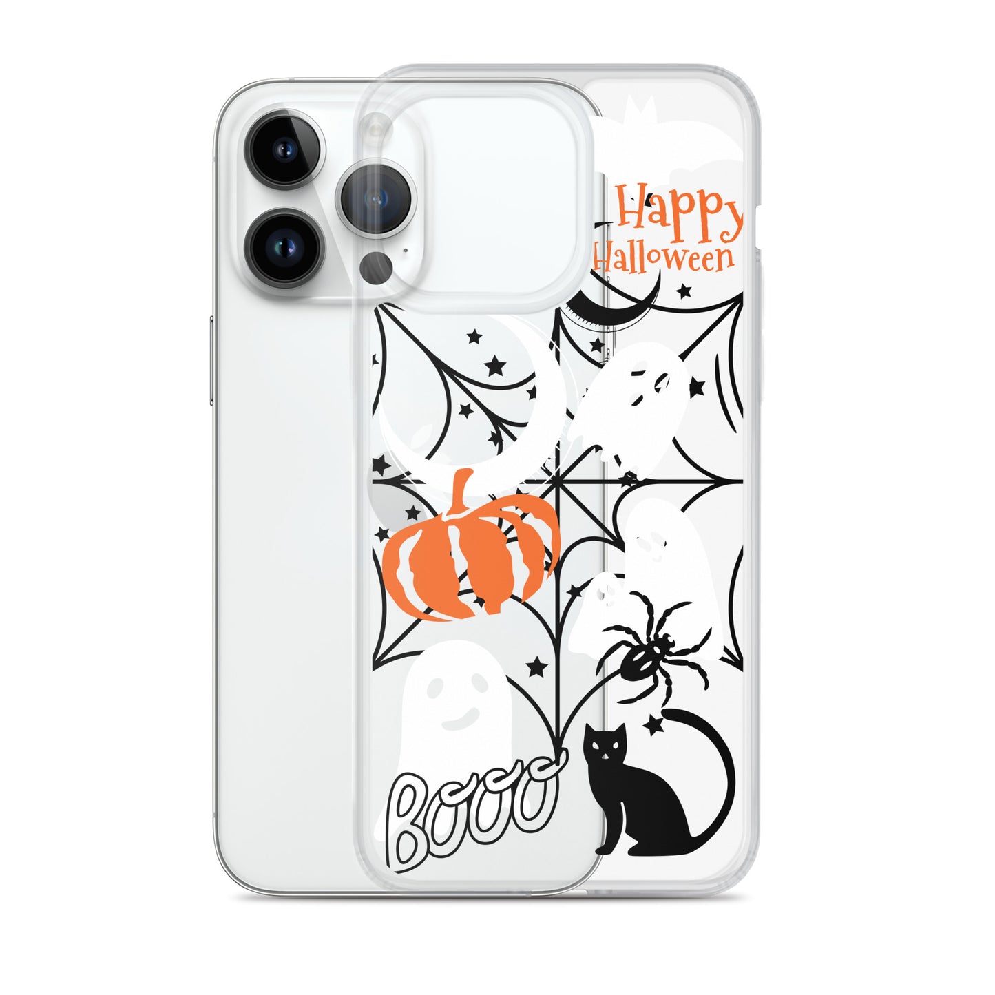 Halloween Clear iPhone case