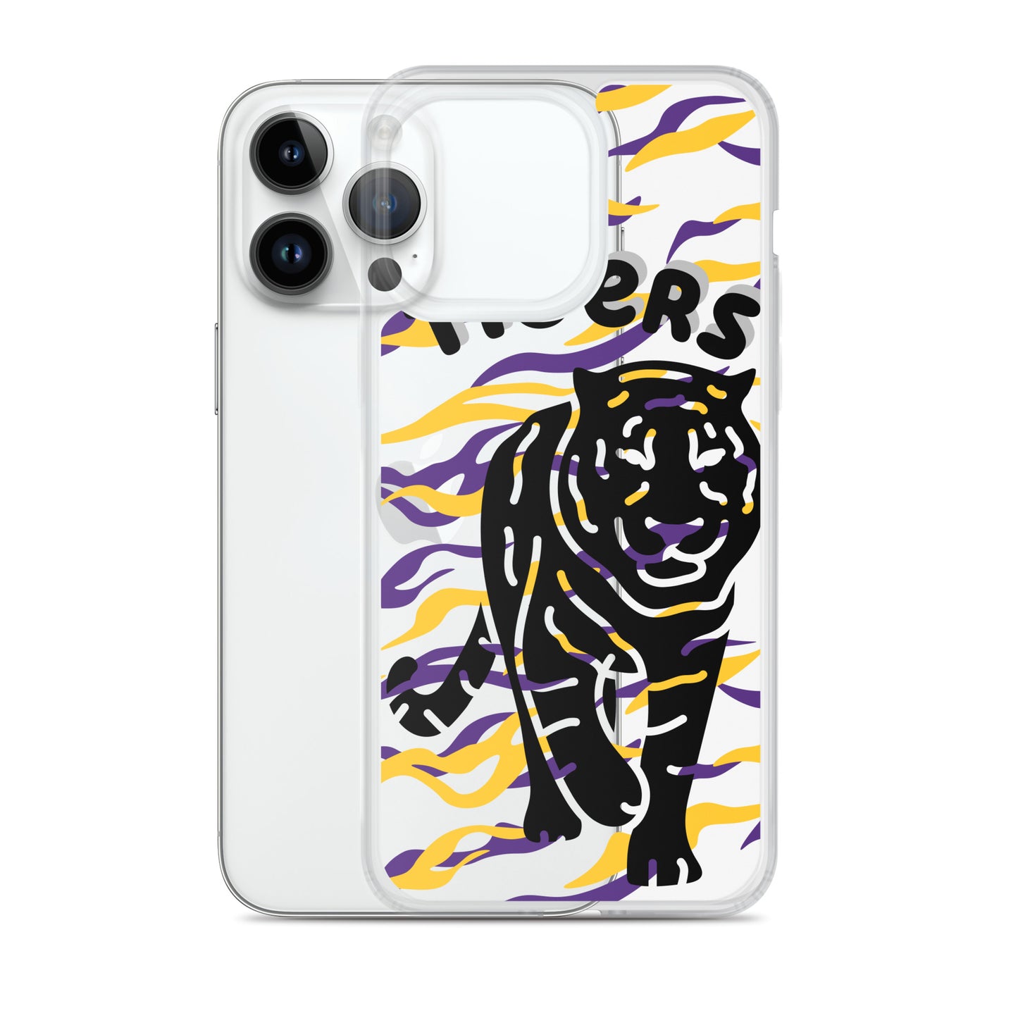 Tigers Clear iPhone Case