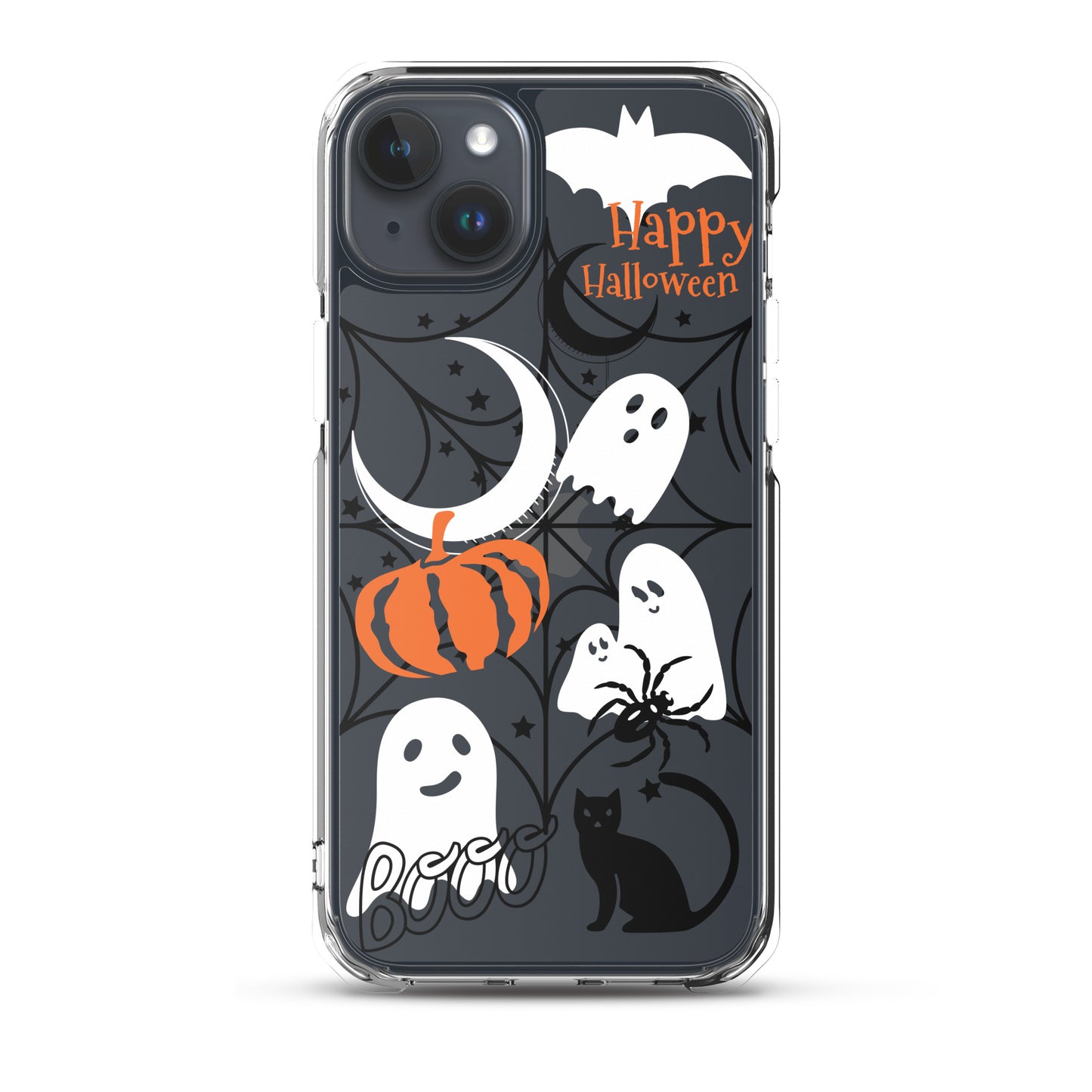 Halloween Clear iPhone case