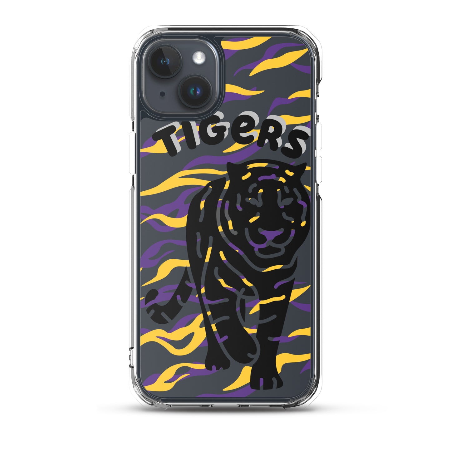 Tigers Clear iPhone Case