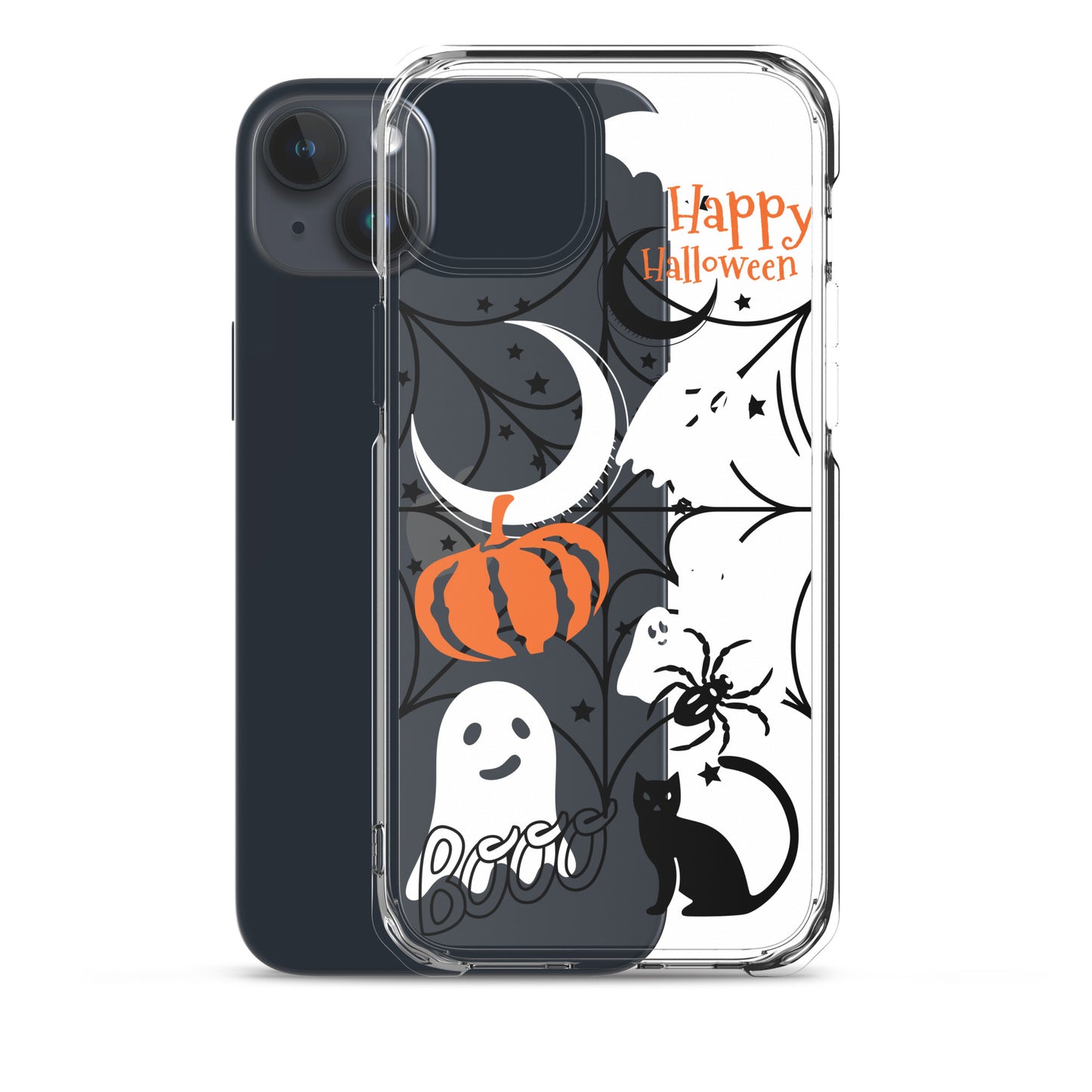 Halloween Clear iPhone case