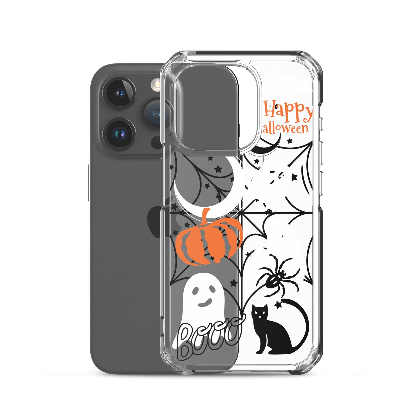 Halloween Clear iPhone case