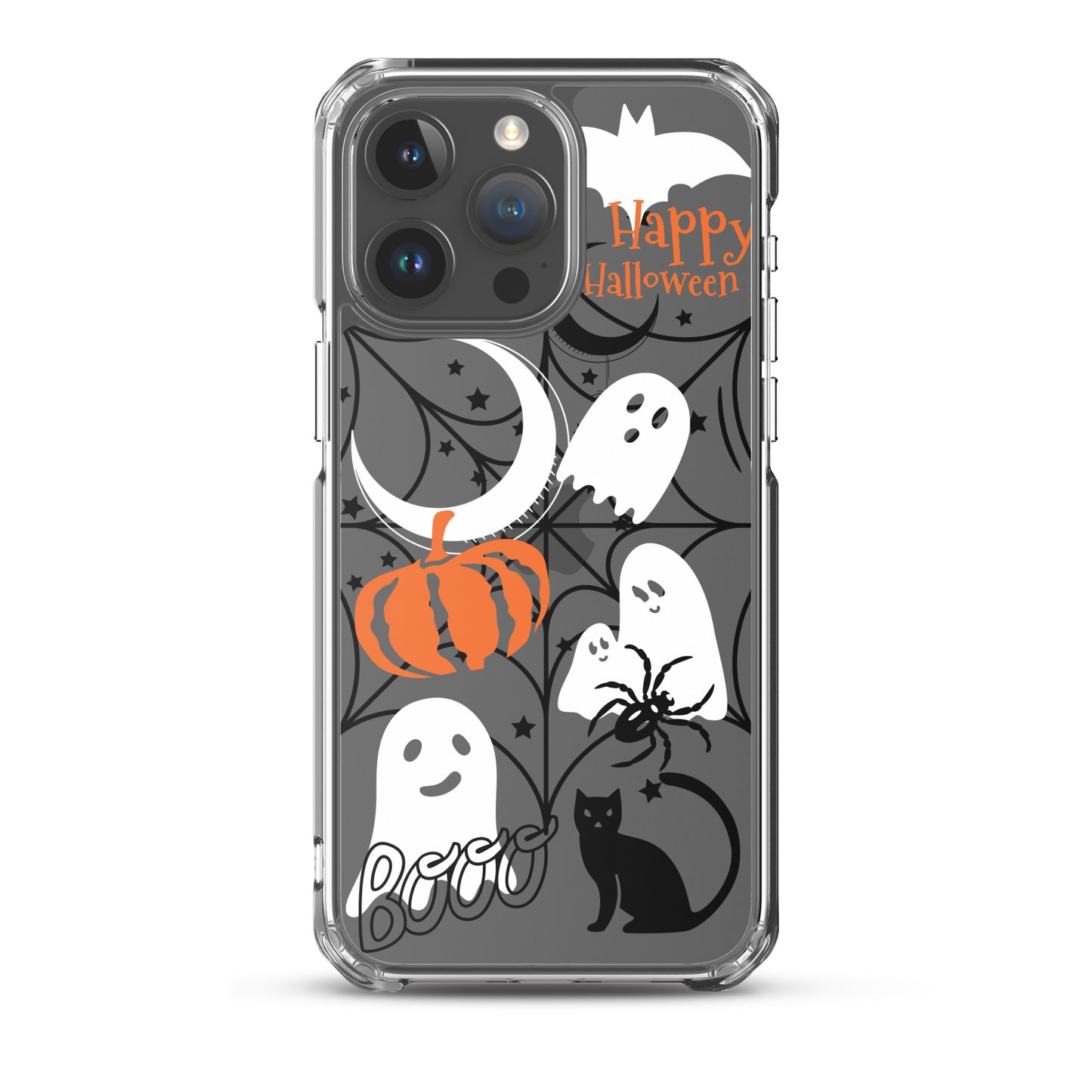 Halloween Clear iPhone case