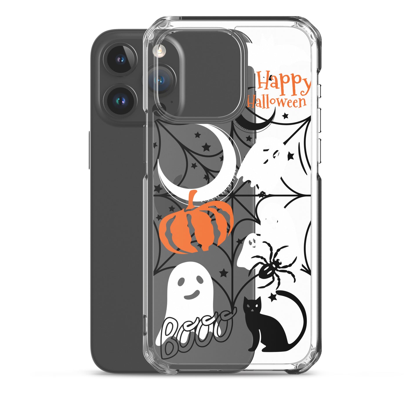 Halloween Clear iPhone case