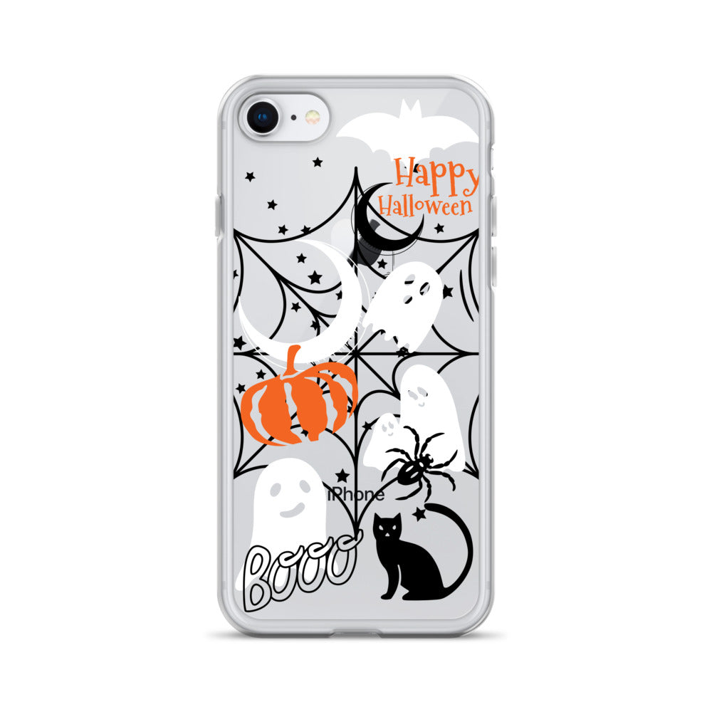 Halloween Clear iPhone case