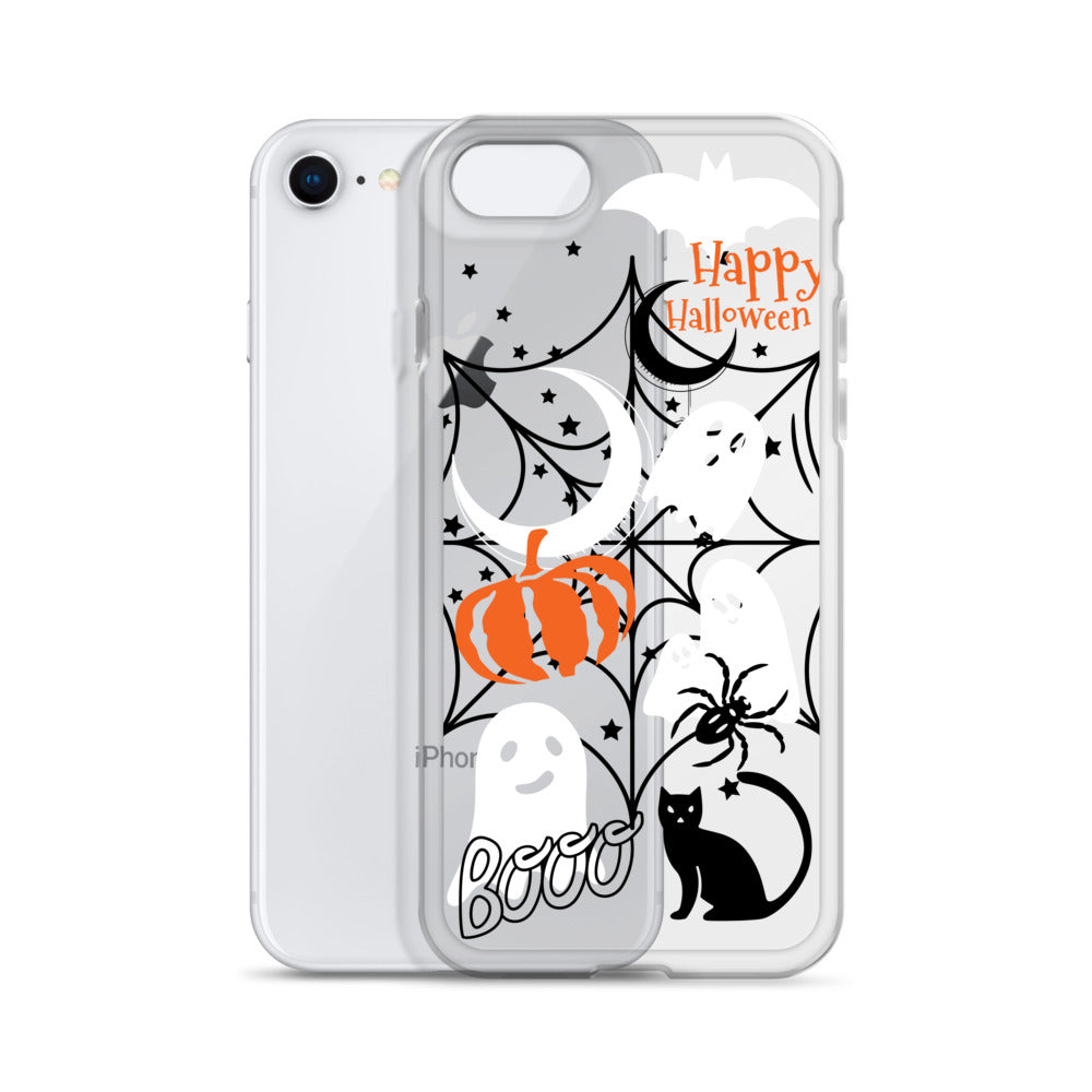 Halloween Clear iPhone case