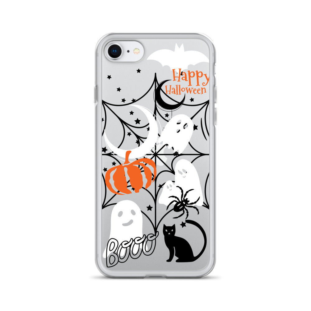 Halloween Clear iPhone case