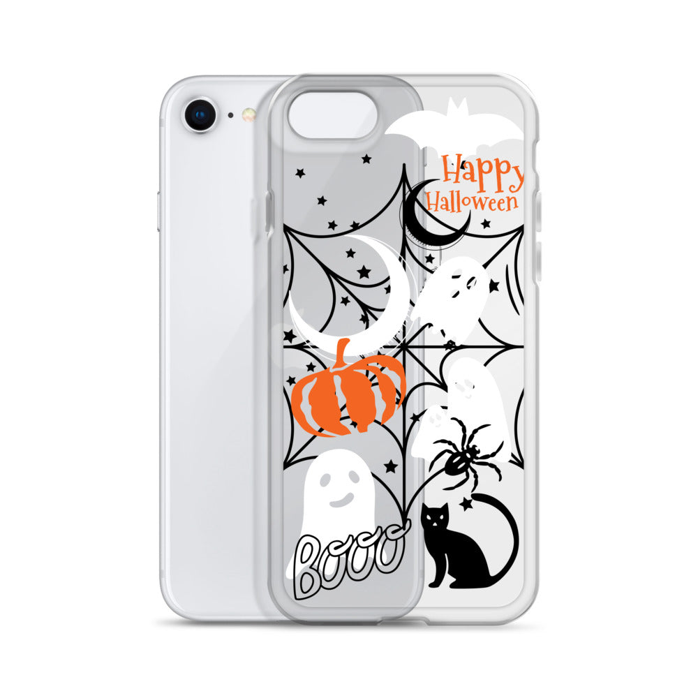 Halloween Clear iPhone case