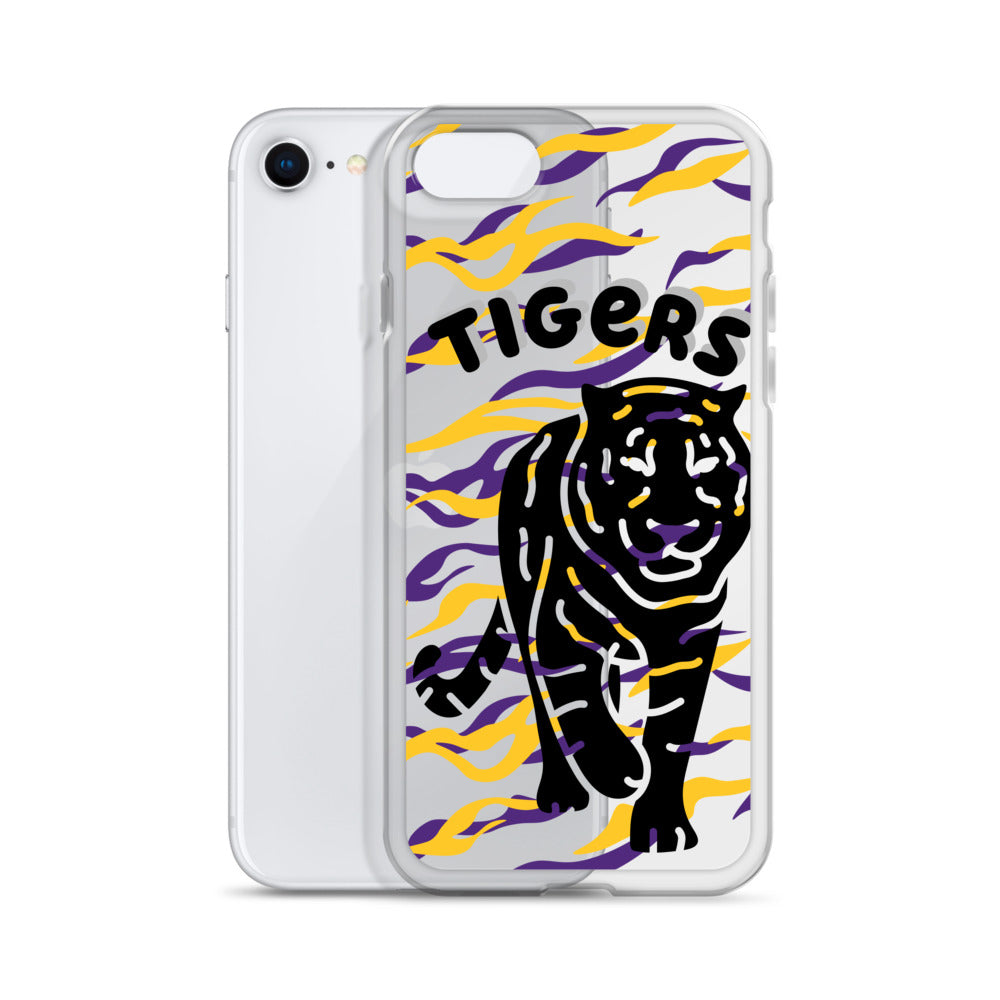 Tigers Clear iPhone Case