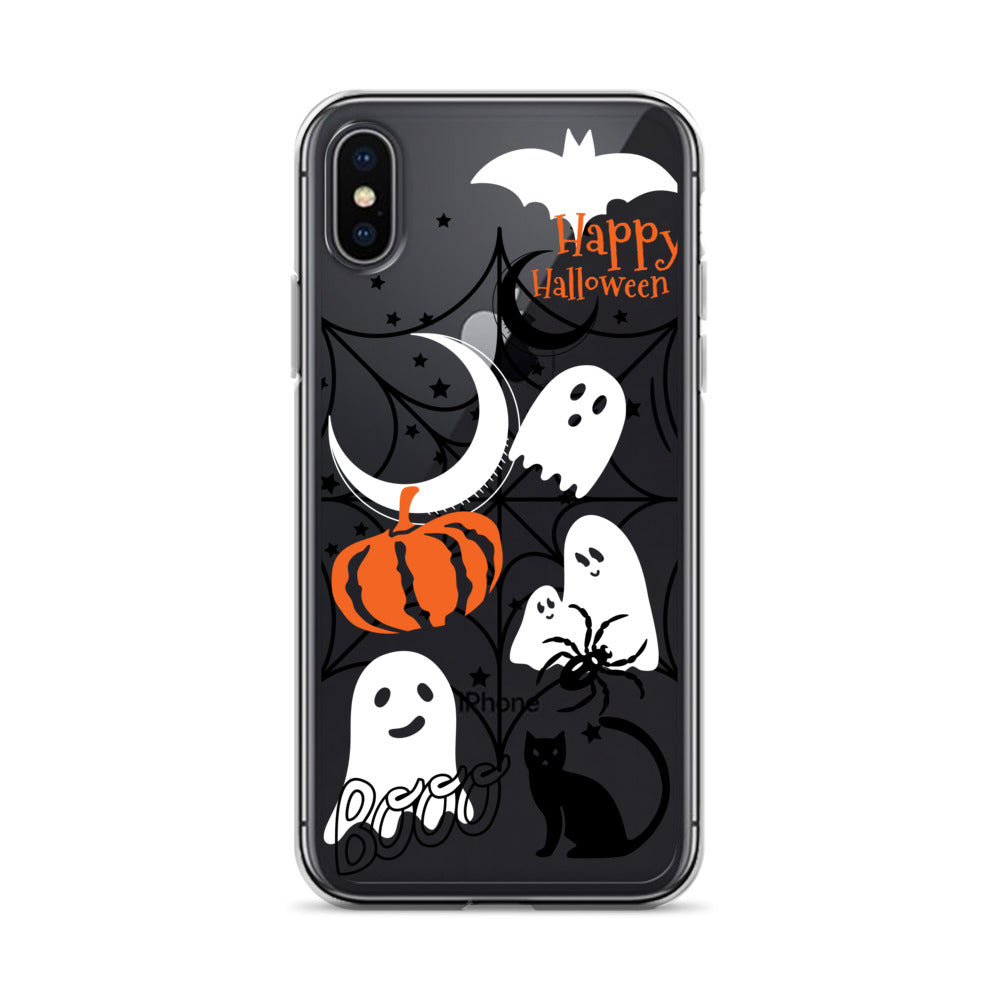 Halloween Clear iPhone case