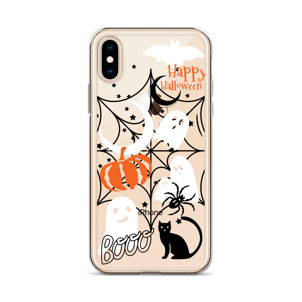 Halloween Clear iPhone case