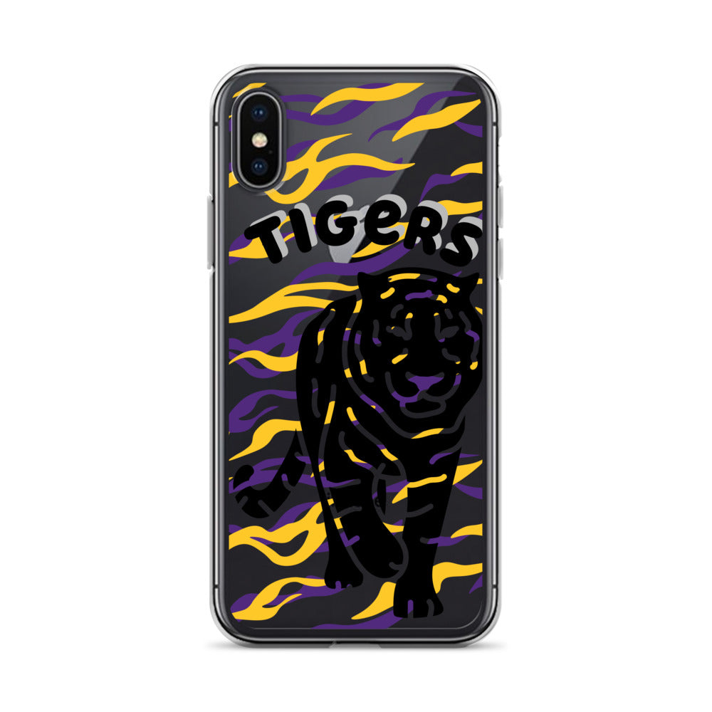 Tigers Clear iPhone Case