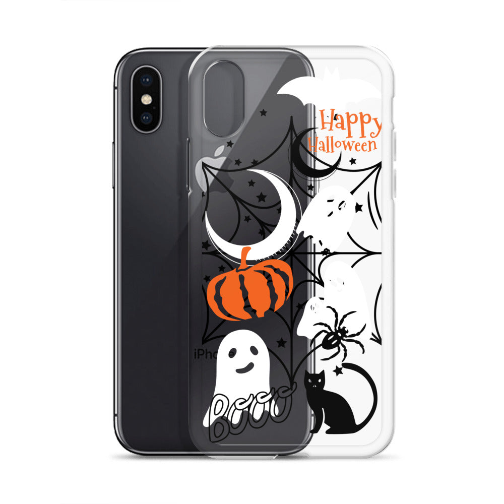 Halloween Clear iPhone case