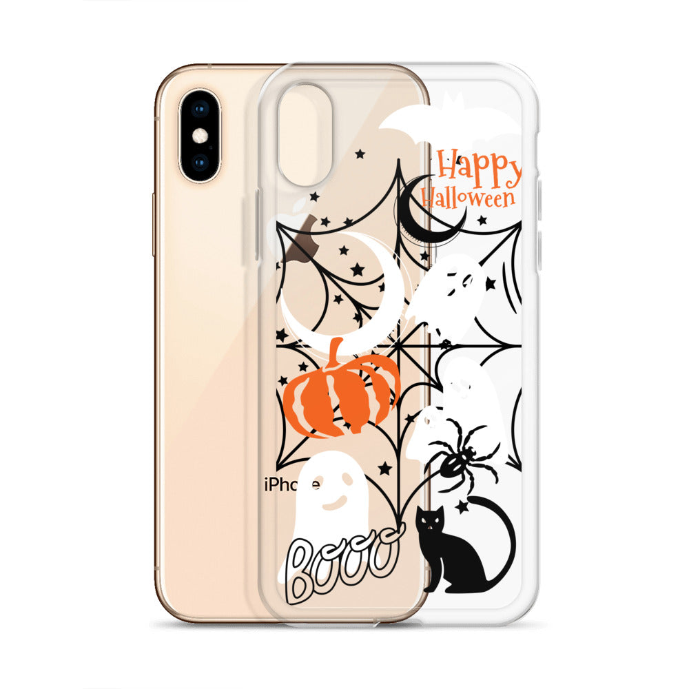 Halloween Clear iPhone case