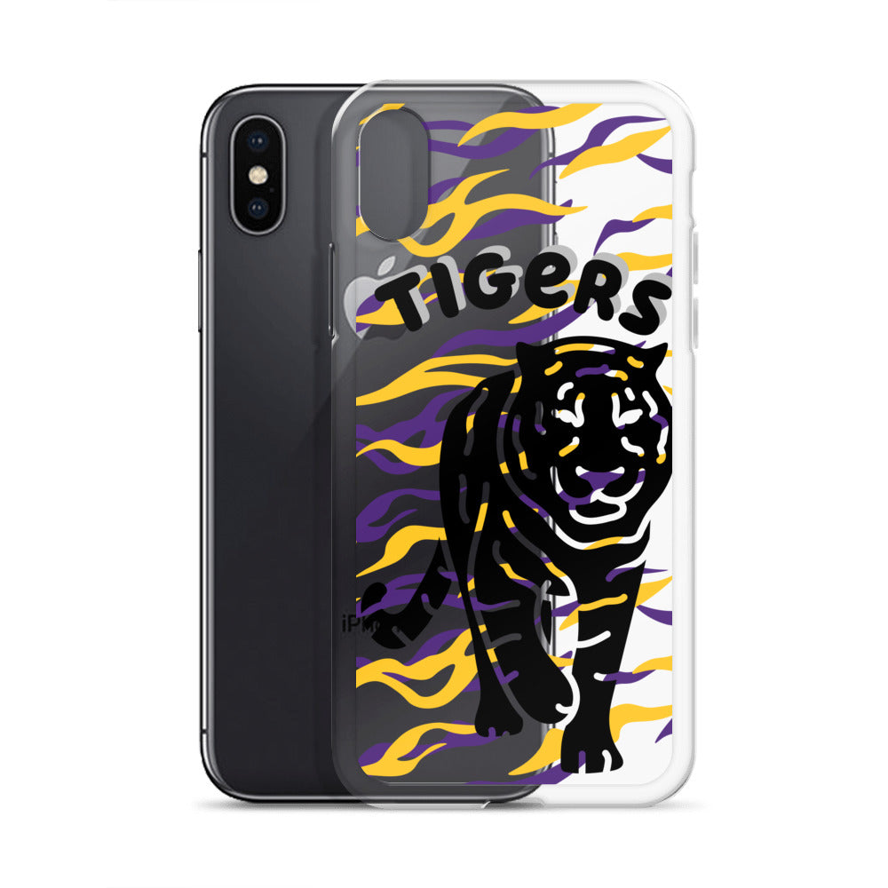 Tigers Clear iPhone Case