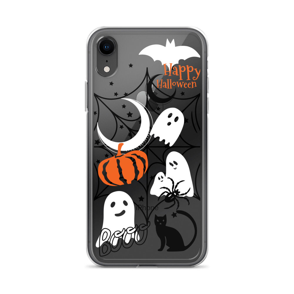 Halloween Clear iPhone case