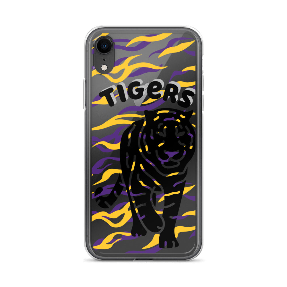 Tigers Clear iPhone Case