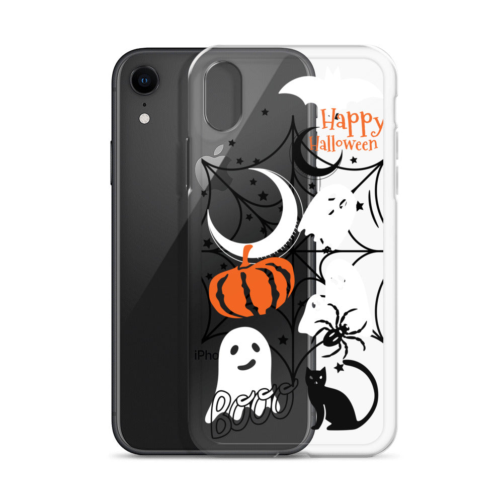 Halloween Clear iPhone case