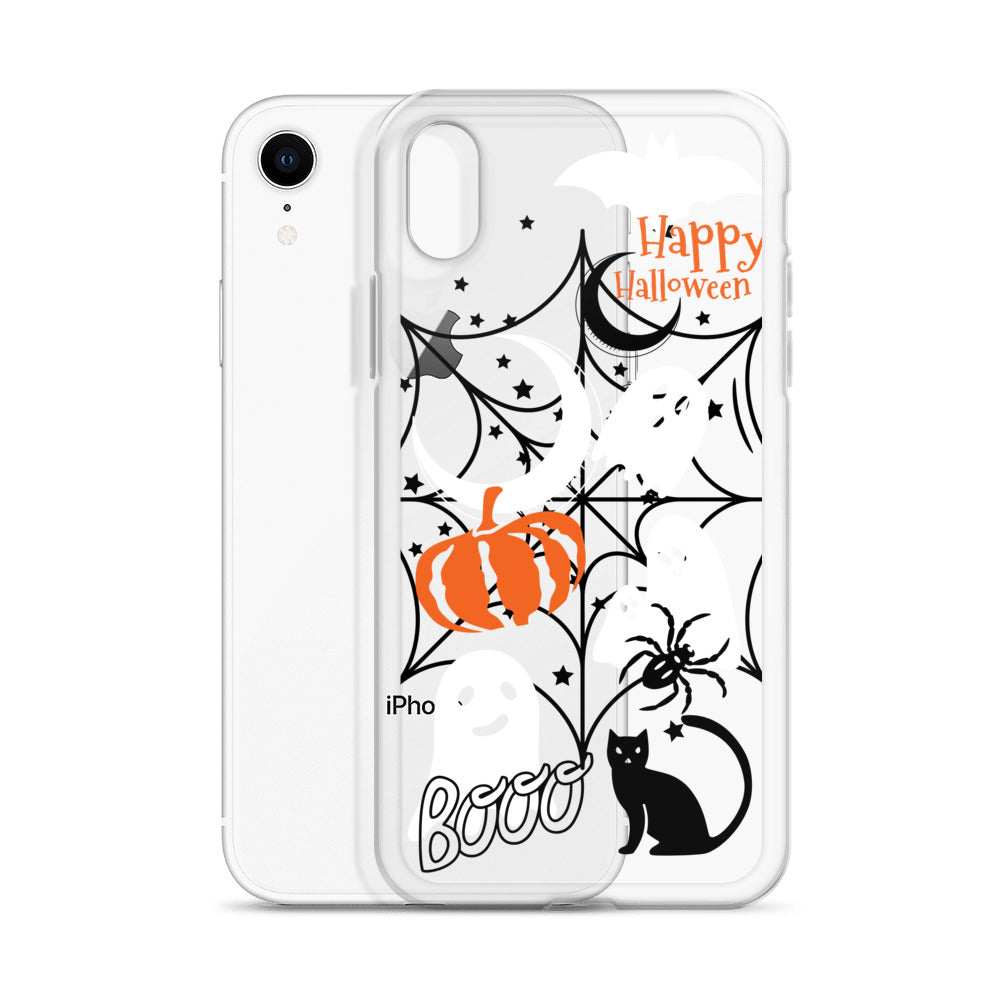 Halloween Clear iPhone case