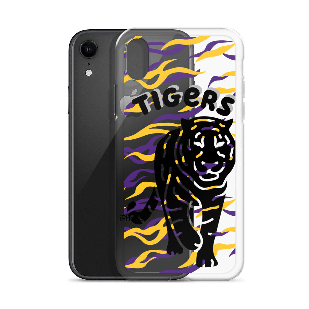 Tigers Clear iPhone Case