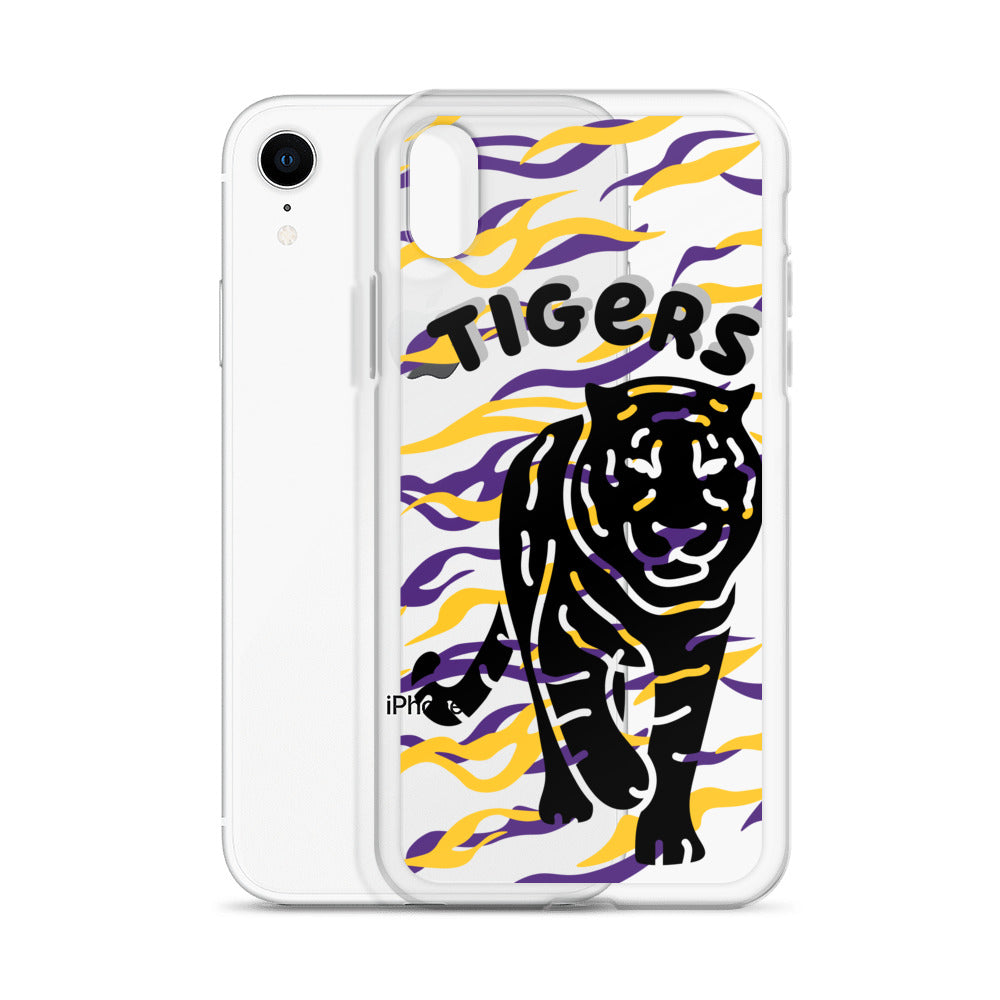 Tigers Clear iPhone Case