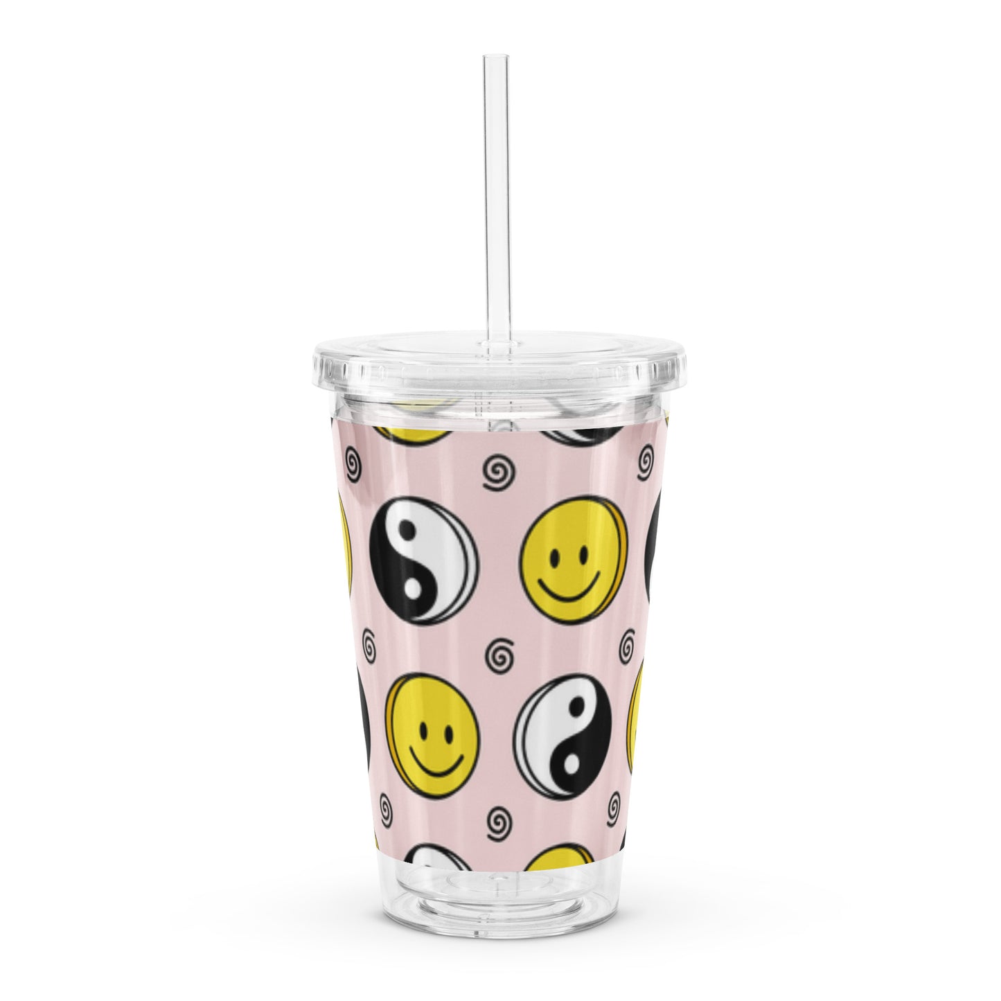 Nope Smiley Face Tumbler