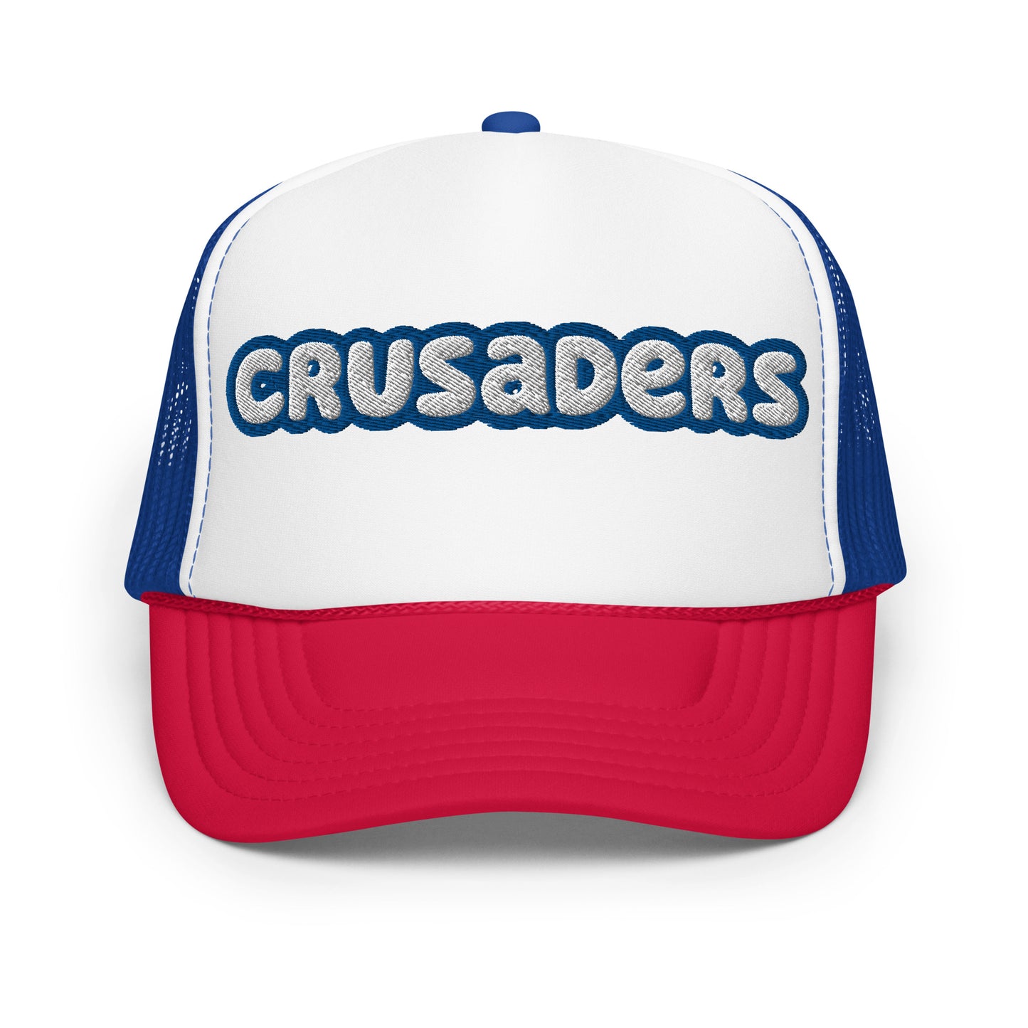 Crusaders Red White and Blue Trucker Hat