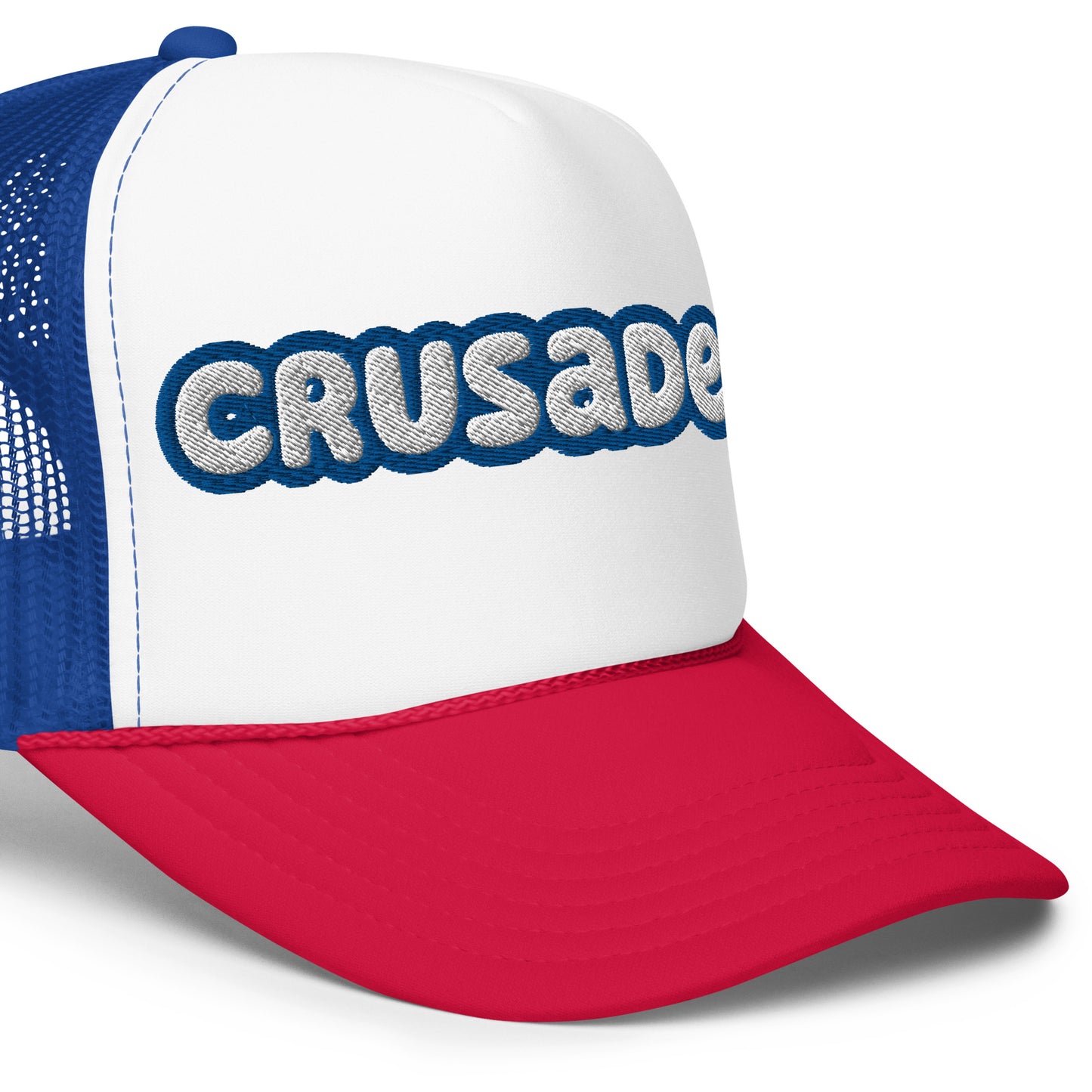 Crusaders Red White and Blue Trucker Hat