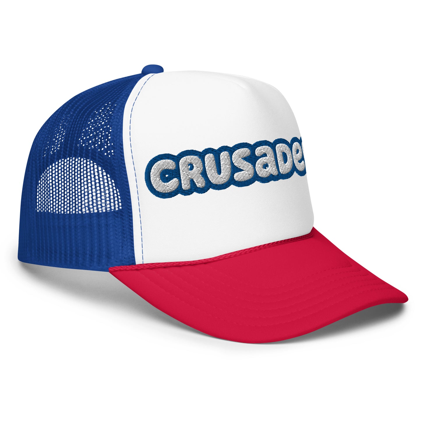 Crusaders Red White and Blue Trucker Hat