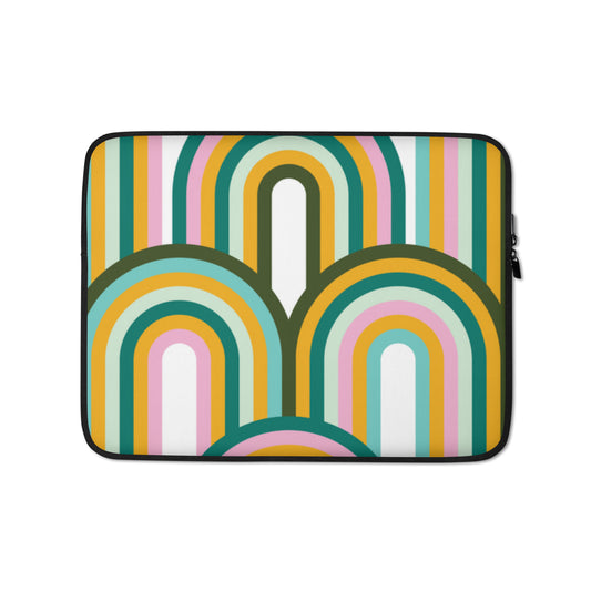 Geo pastel Laptop sleeve