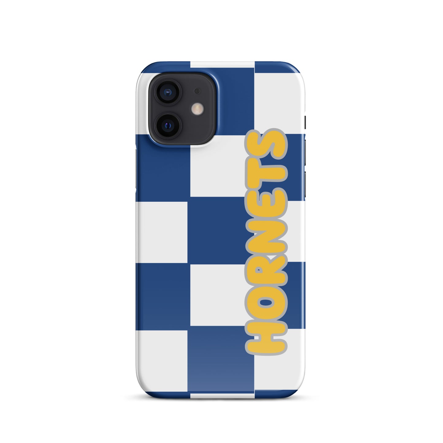 Blue and Gold Hornets Snap iPhone case