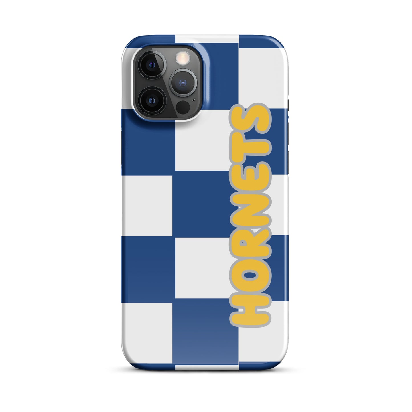 Blue and Gold Hornets Snap iPhone case