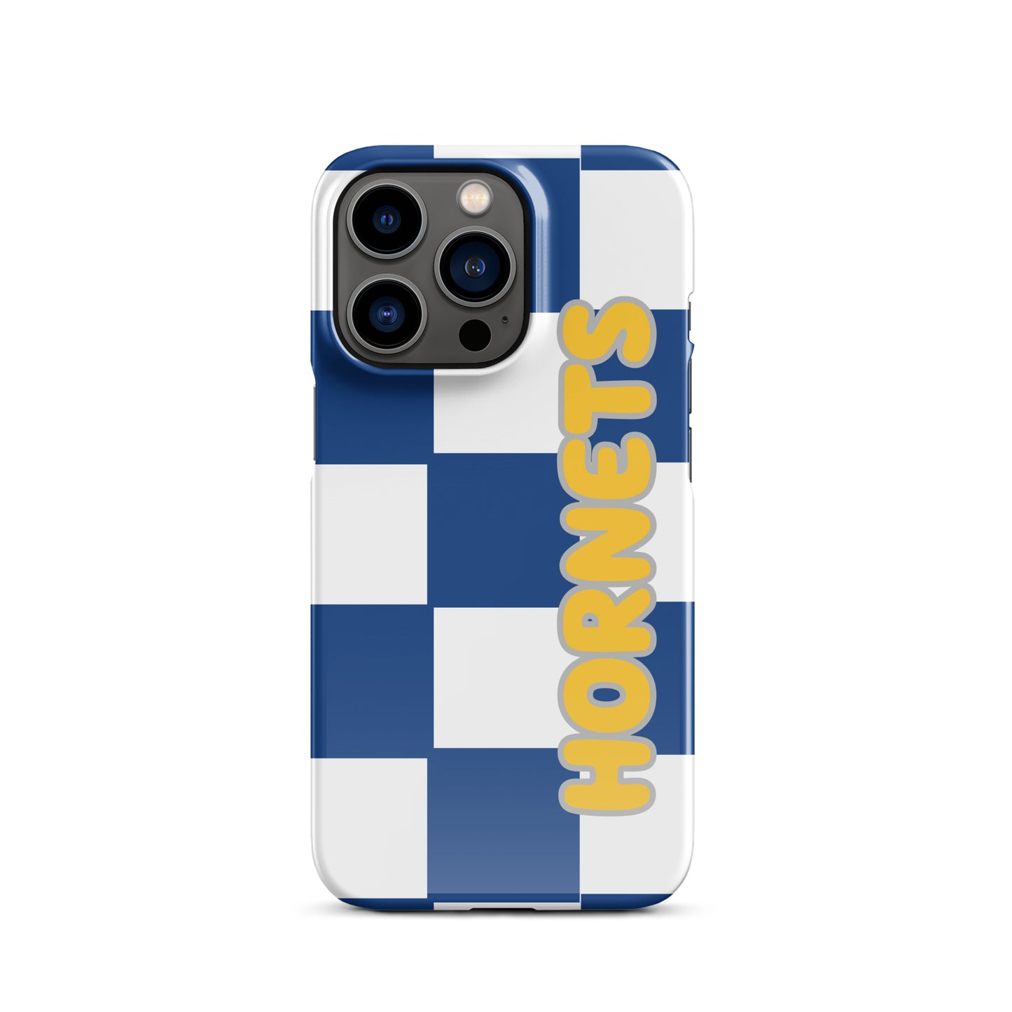 Blue and Gold Hornets Snap iPhone case