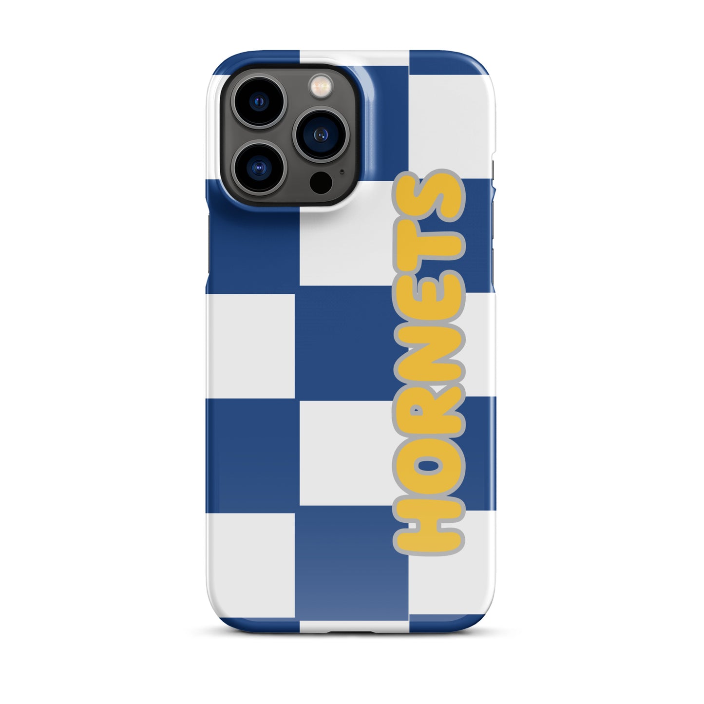 Blue and Gold Hornets Snap iPhone case