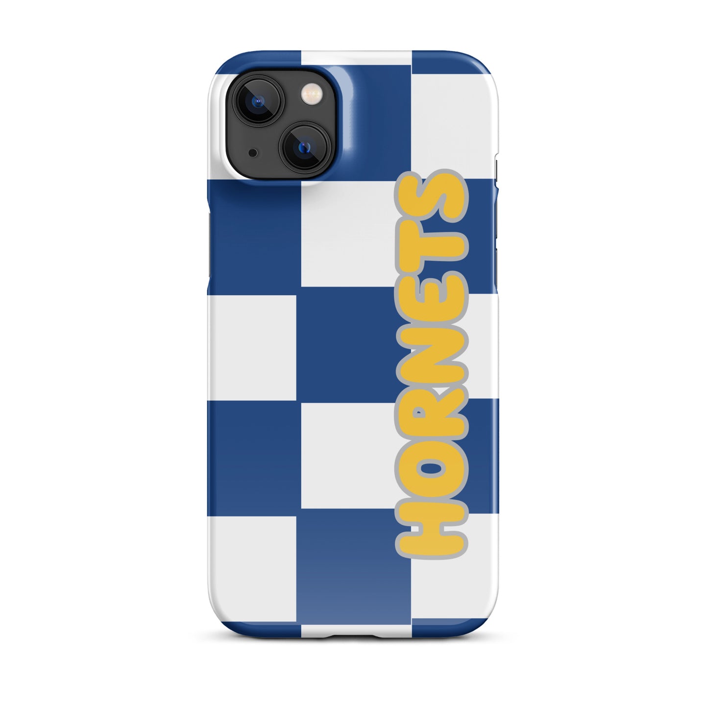 Blue and Gold Hornets Snap iPhone case