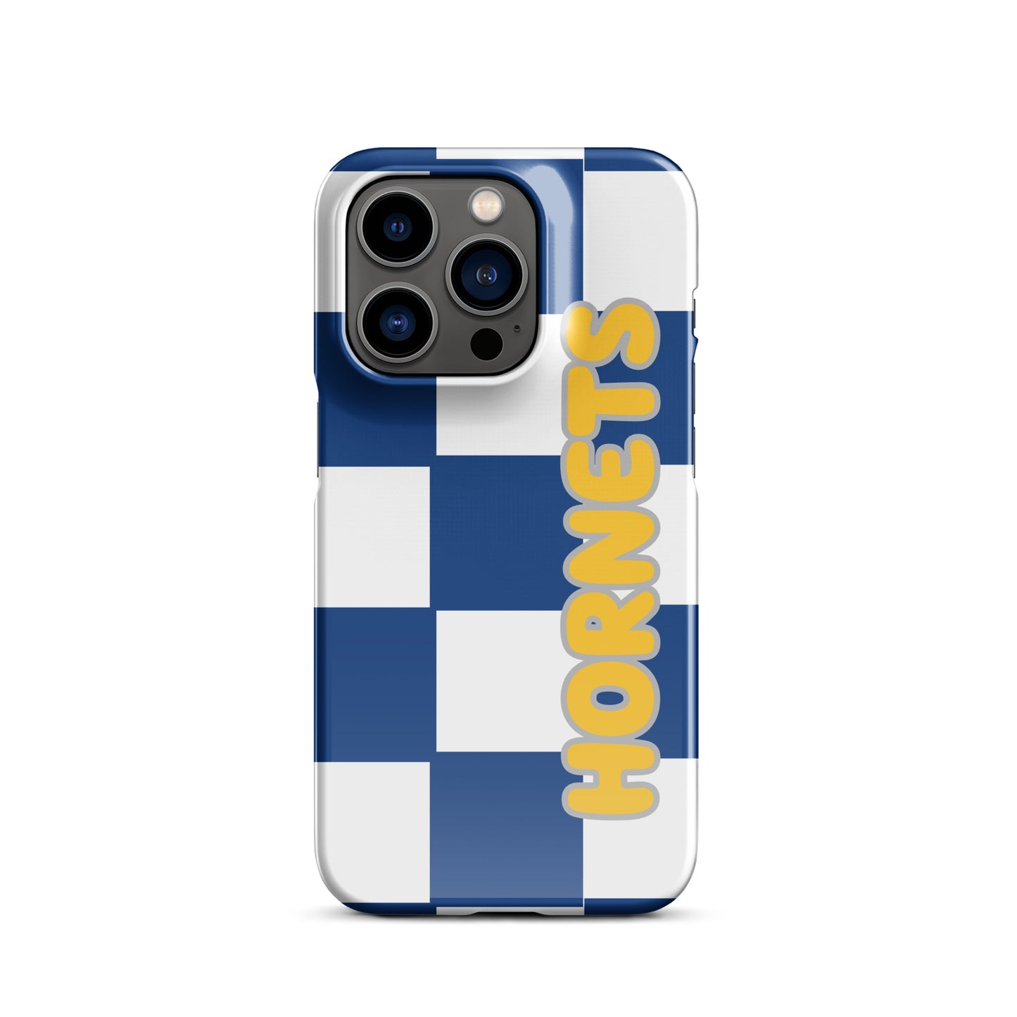 Blue and Gold Hornets Snap iPhone case