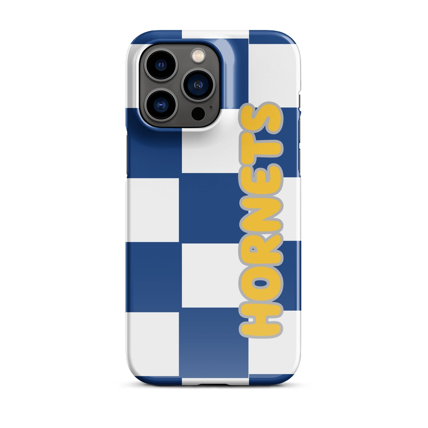 Blue and Gold Hornets Snap iPhone case