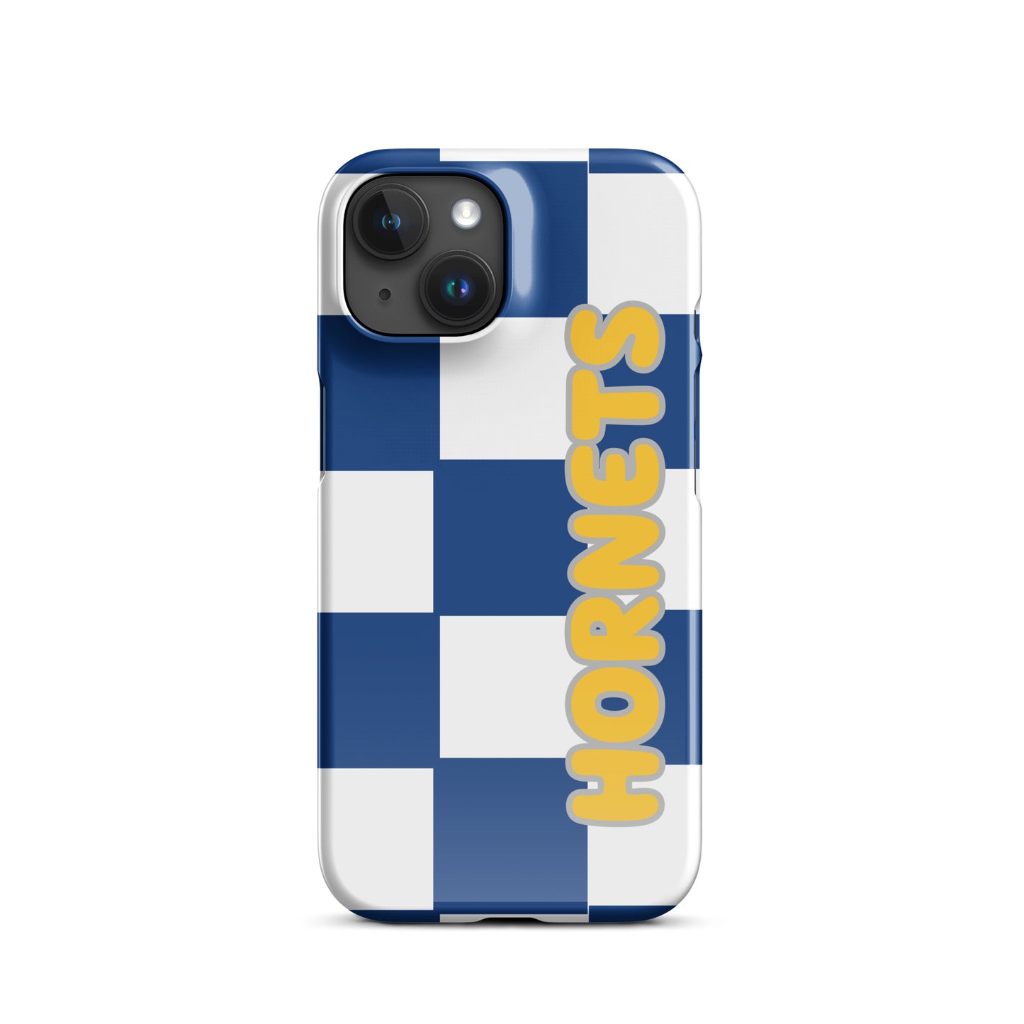 Blue and Gold Hornets Snap iPhone case