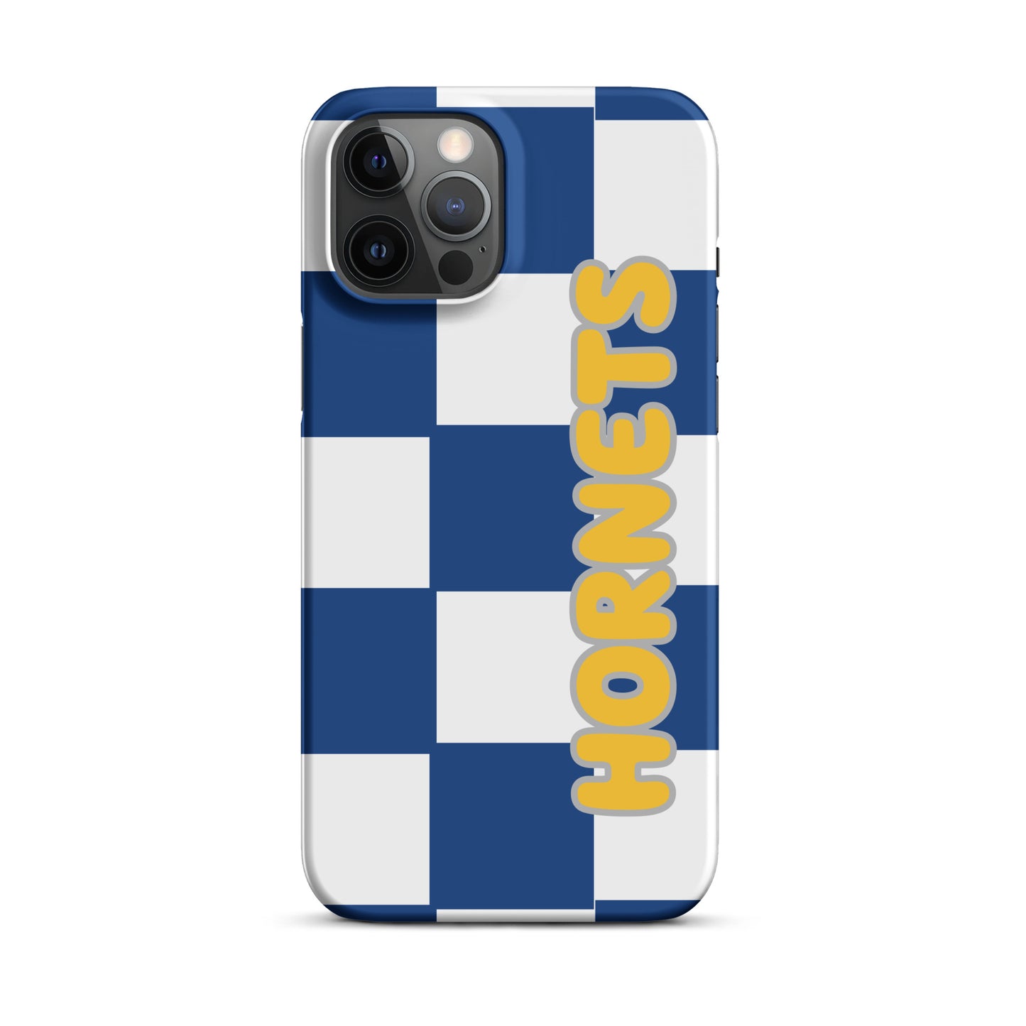 Blue and Gold Hornets Snap iPhone case