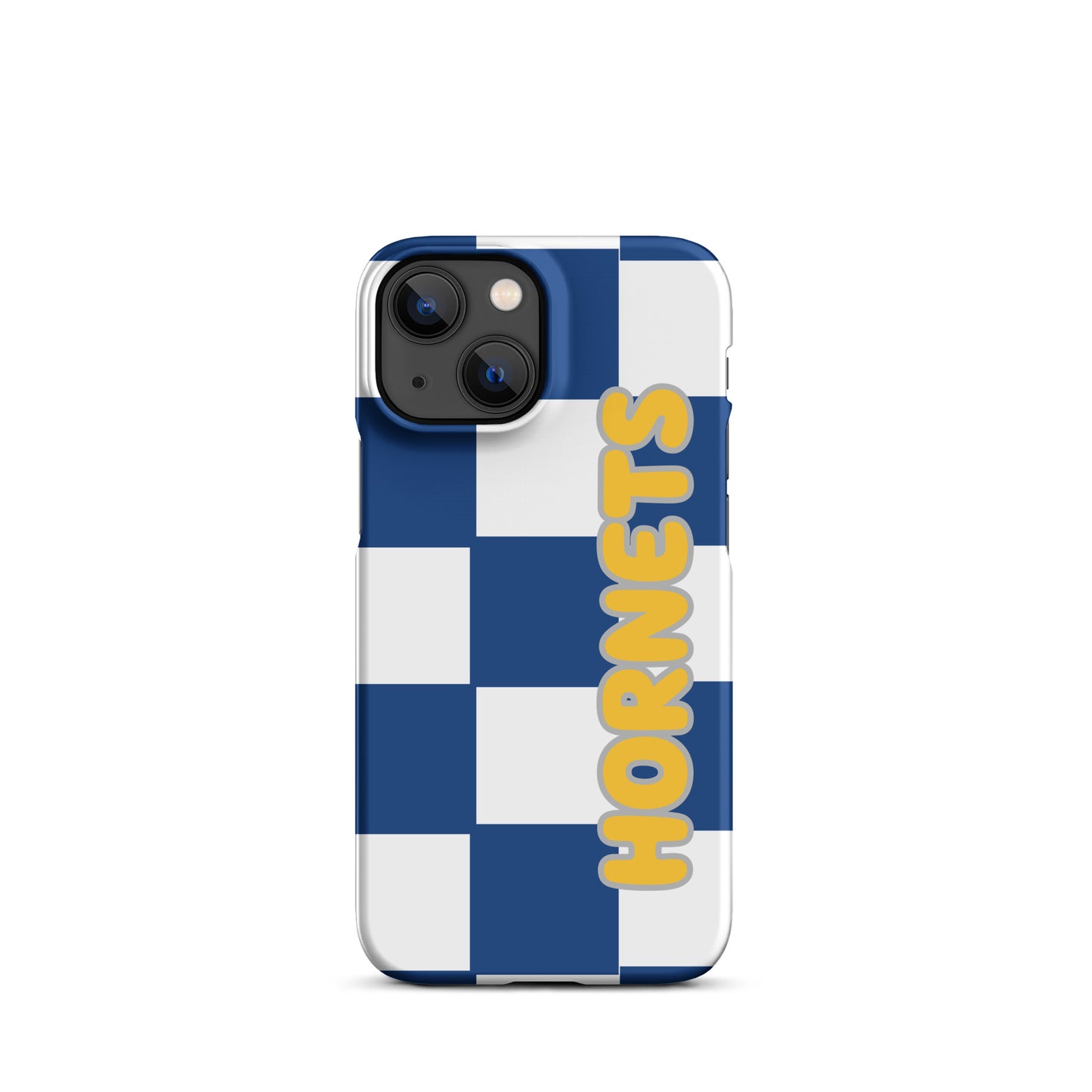 Blue and Gold Hornets Snap iPhone case