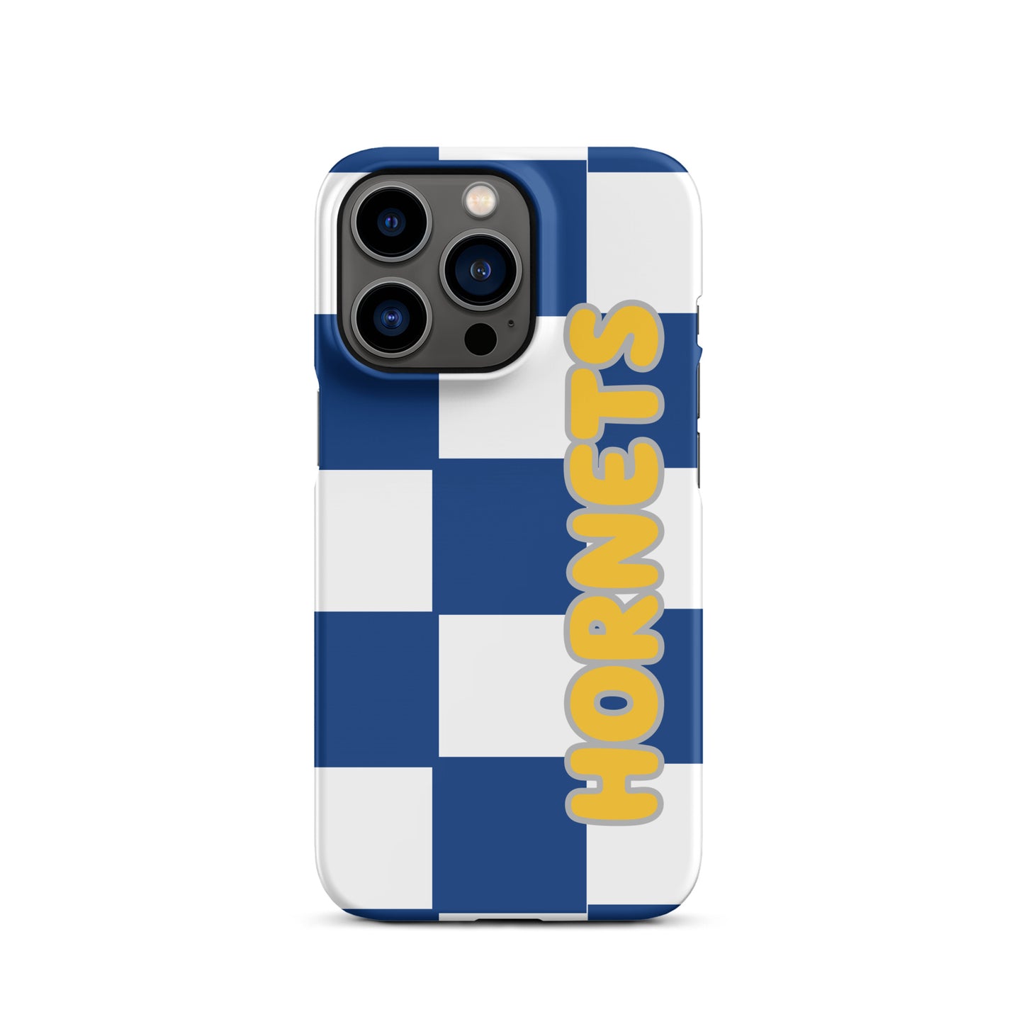 Blue and Gold Hornets Snap iPhone case