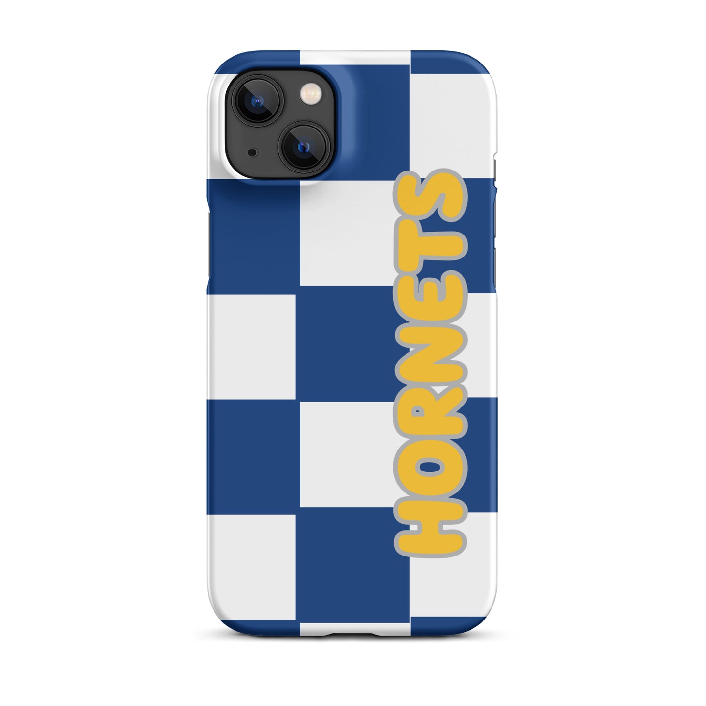 Blue and Gold Hornets Snap iPhone case