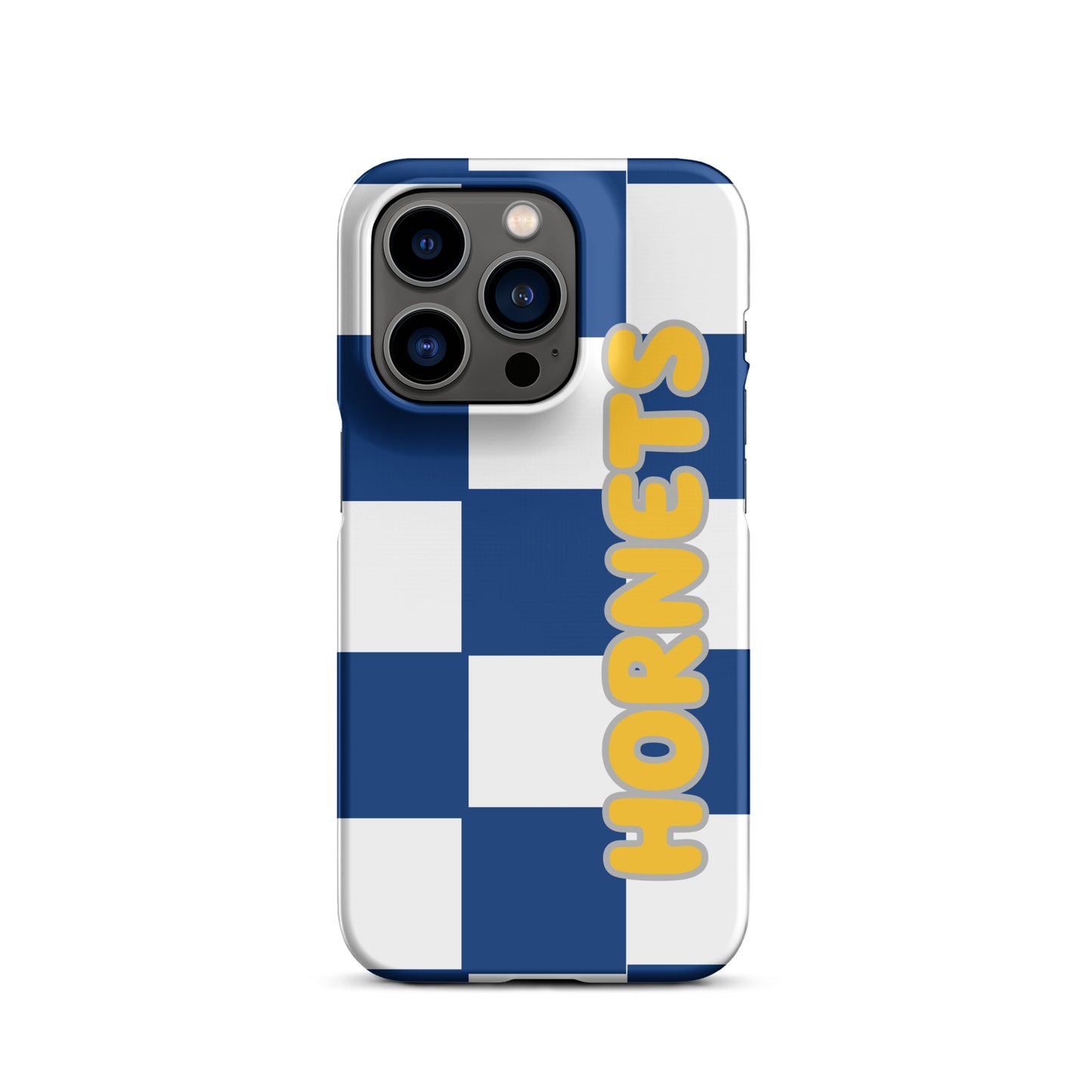 Blue and Gold Hornets Snap iPhone case