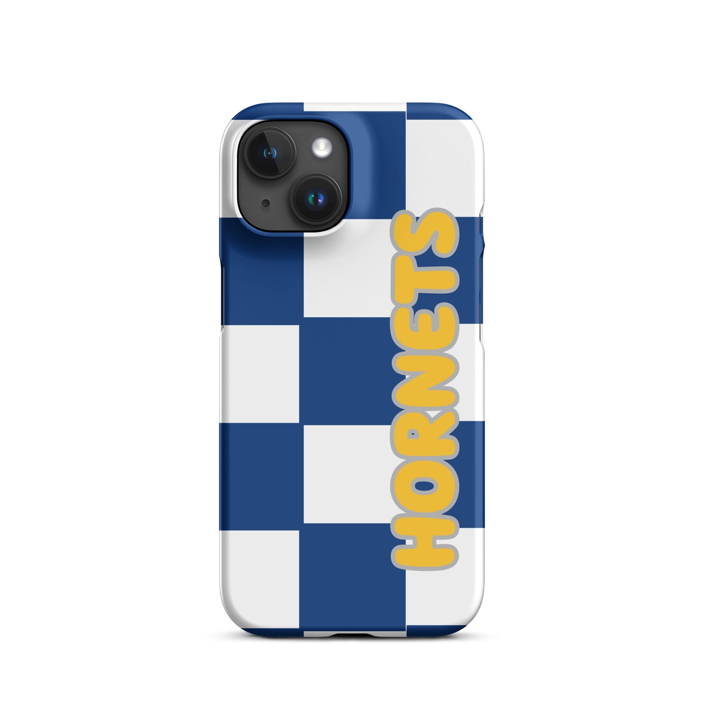 Blue and Gold Hornets Snap iPhone case