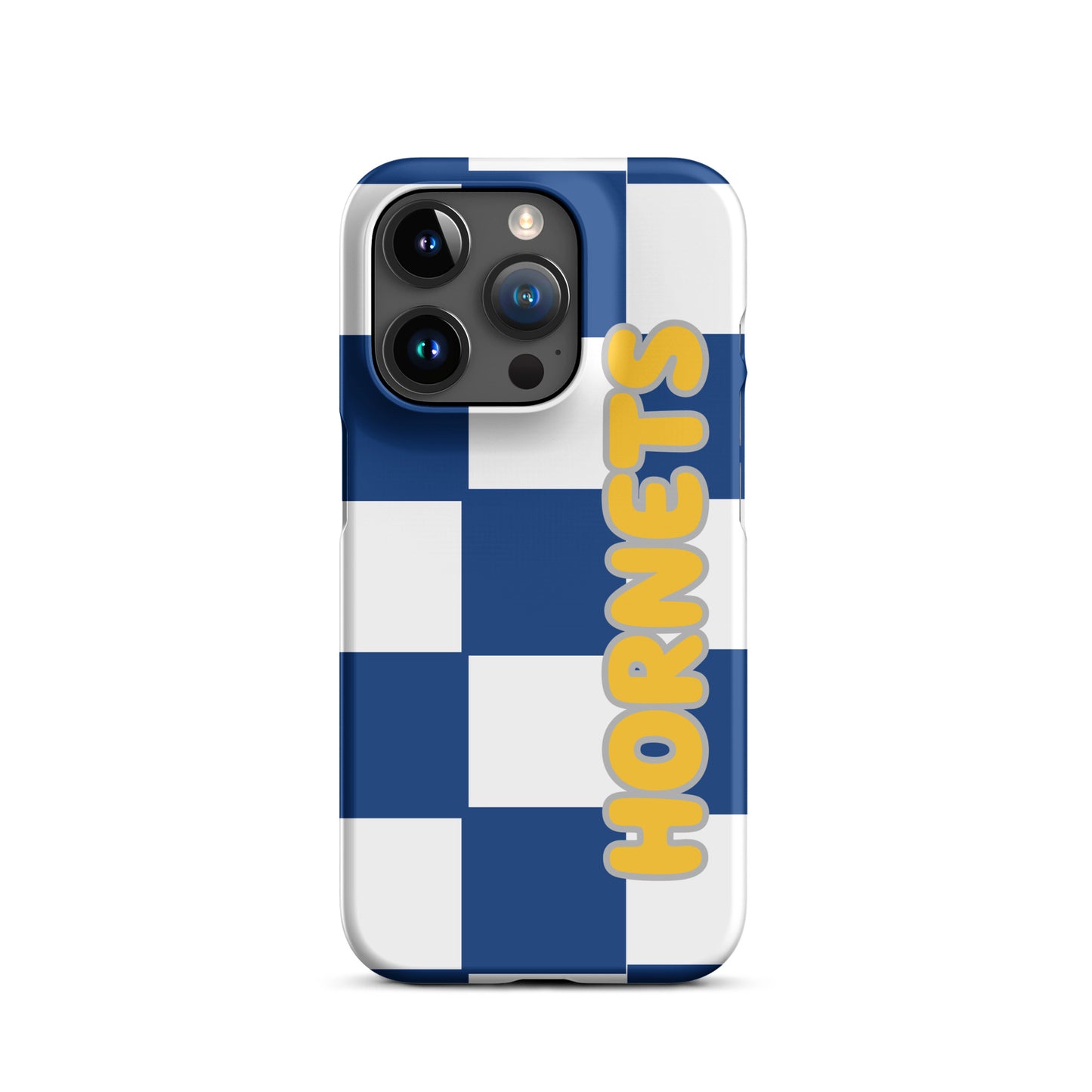 Blue and Gold Hornets Snap iPhone case