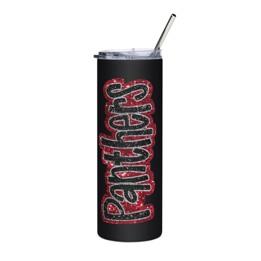 Panthers Stainless steel tumbler